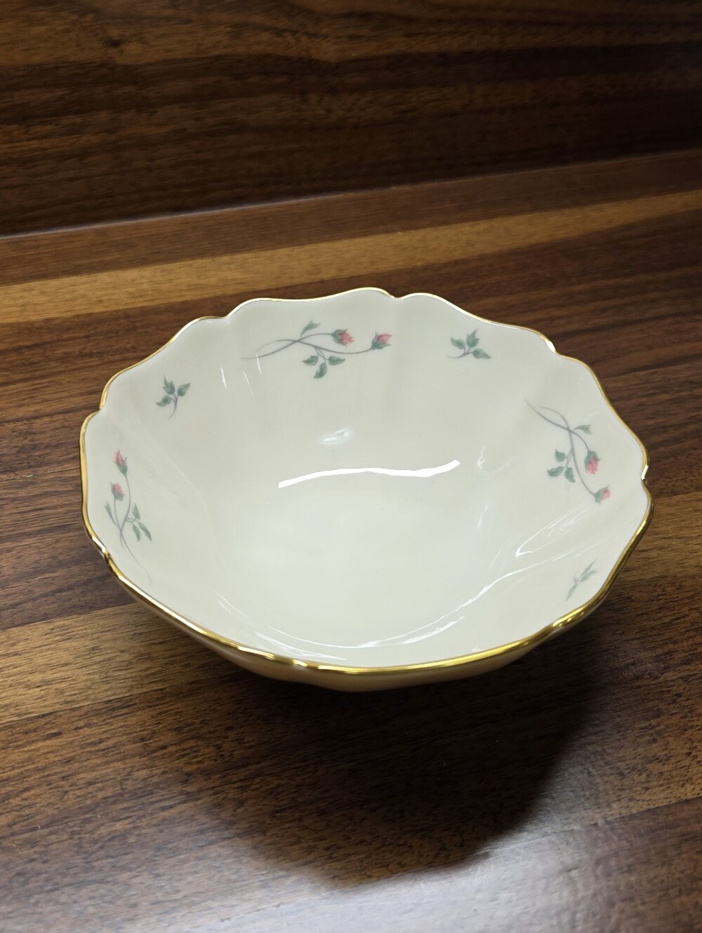 Lenox Rose Manor Scalloped Small Accent Bowl
